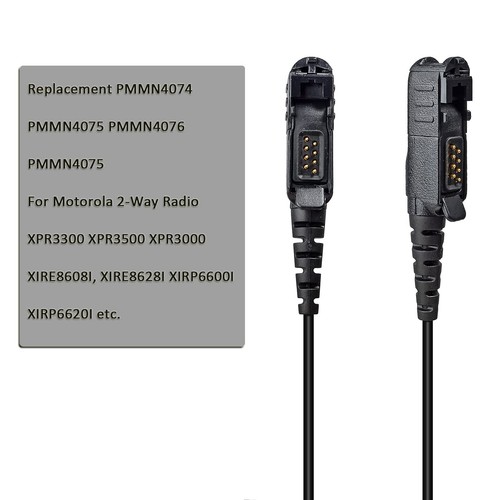 Zestaw słuchawkowy do radia kompatybilny z radiem Motorola DP2000 DP2400 DP3441 DEP550 D... - Zdjęcie 2 z 9