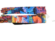 BRANDNEUE AKIRA ORANGE MULTI DAMENHANDSCHUHE MIT ETIKETT