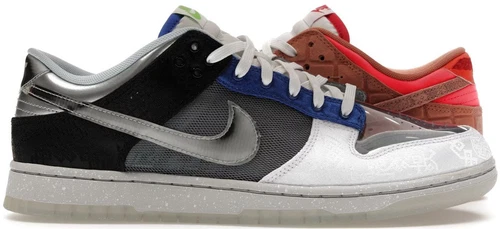 Nike CLOT x Dunk SP With Trading Card Low What The