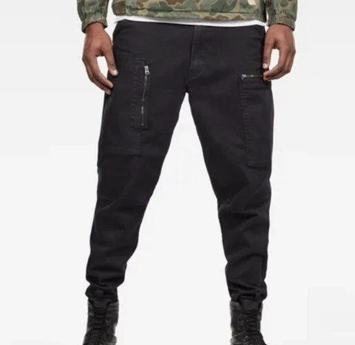 G Star RAW Powel Slim Trainer Black. Size 32 32. Superstretch. 120 180 Retai