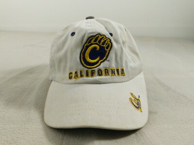 Vintage California Golden Bears Hat Cap Fitted Seven White College Mens Zephyr