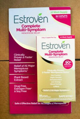 Estroven Complete Multi-Symptom Menopause Relief 84 Caplets