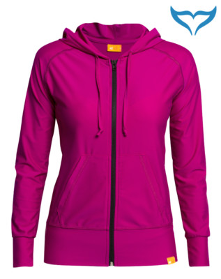 iQ UV 50+ UV Kapuzen Jacke Damen Outdoor cassis pink violett purple S M L XL XXL