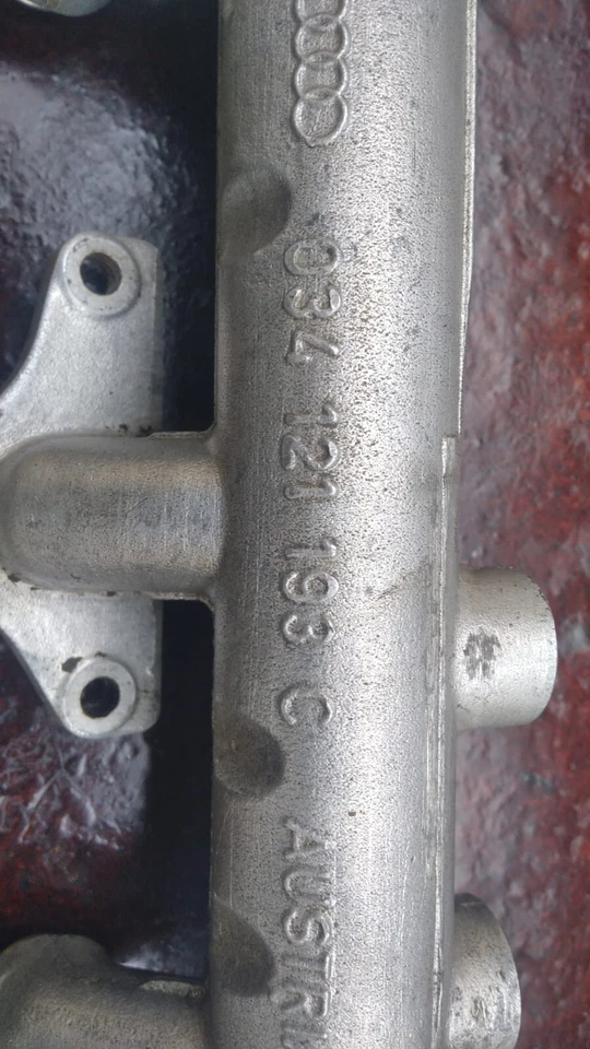 Coolant Manifold Collector 034121193C Audi S4/S6 set Turbo 2.2l 20V - Image 4 of 4