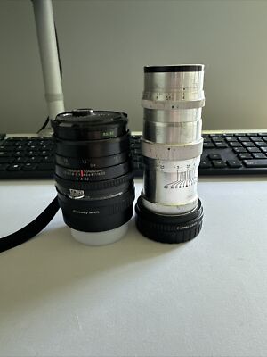 Jupiter 135mm Sony E mount & Sigma 28mm Nikon F mount With Sony E Mount Adaptor