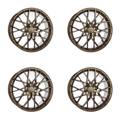 Set of 4 19in Bronze Alloy Wheel Rims for Genesis G80, RF0UB63 5x114.3 5Lug