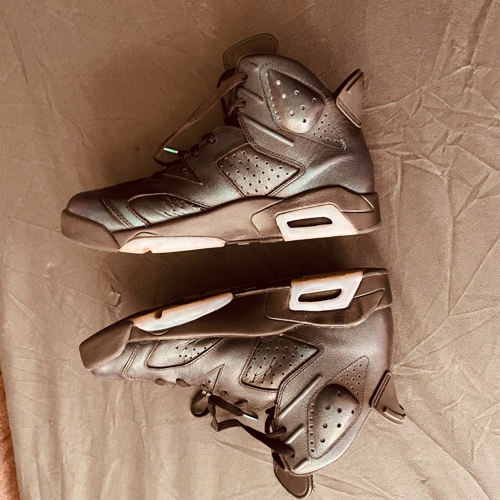 Nike air Jordan Retro 6 All Star Chameleon gotta shine, size 9.5.  thumbnail 6