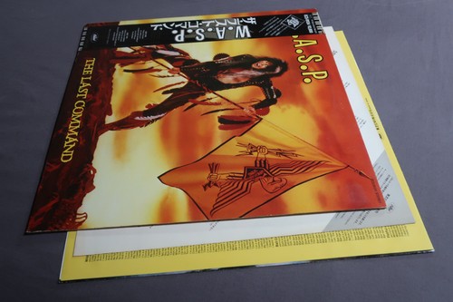 WASP The Last Command CAPITOL RECORDS Japanese LP ECS-91134! - Picture 21 of 23
