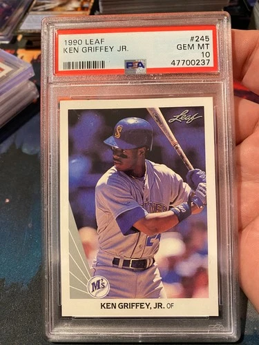 1990 Leaf Ken Griffey Jr PSA 10