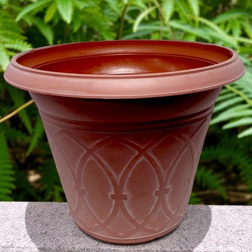 Grande vaso da fiori Durham 18" - fioriera da giardino esterno/interno (confezione singola/2) - Foto 9 di 22