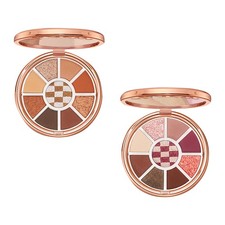 Paleta de sombras de ojos de 9 colores para mujer fácil de mezclar paleta de sombras de ojos de 9 tonos