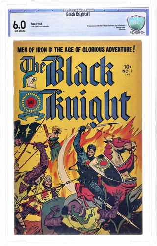 Black Knight #1 CBCS 6.0 1953 16-33432AF-034