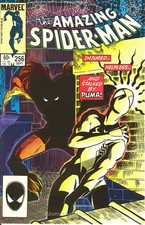 Amazing Spider-Man, The #256 VF/NM; Marvel | Puma prima apparizione - con borsa + scheda