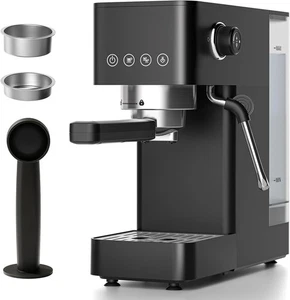 AOBOSI Espresso Machine 20 Bar, Café-Style Cappuccino & Latte Maker W/steam wand