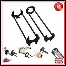 Multi-functional Sink Wrench Set 2-Pack Basin and Faucet Wrench Tools Free ship
