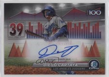 2024 Bowman Scouts Top 100 35/99 Diego Cartaya #BTPA-39 Auto 4k8