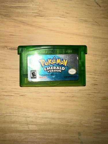 Pokemon Emerald Gameboy Advance GBA Untested unauthentic