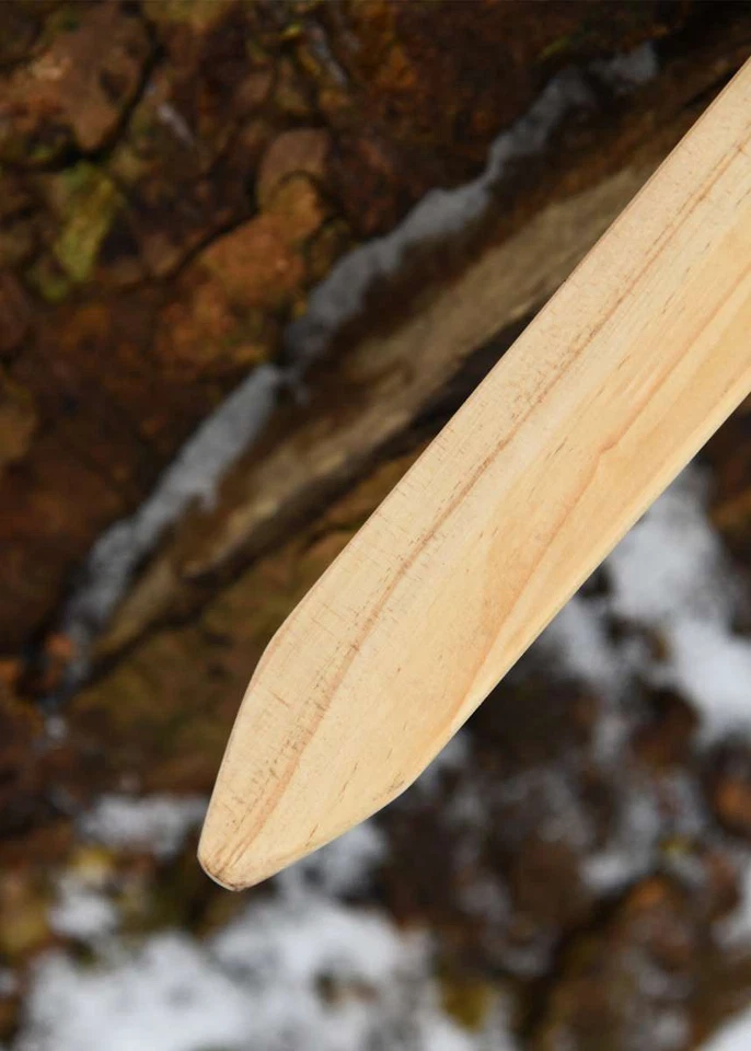 Wooden Hand + Half Norman Practice Training Sword Medieval Reenactment Costume. - Image 4 of 4