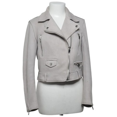 Zara Basic Outerwear, Bikerjacke, Damen, Größe: M, Beige #HeE