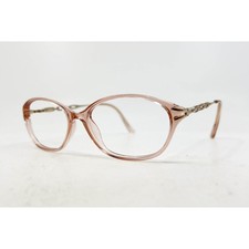 Sophia Loren Zyloware M1545 Pink Cat Eye Eyeglasses Frames 53-15-135 Rose Gold