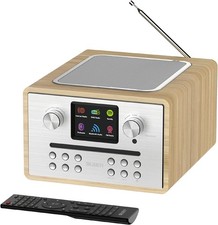 CD radio internet. DAB+, BT, telecomando, Majority Homerton 2, Oak, COME NUOVO