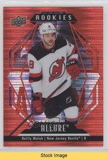 2022-23 Upper Deck Allure Rookies Red Rainbow Reilly Walsh #146 READ 01ks