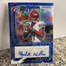 2022 Pro Set Metal Autograph BlueScope Malik Willis RC  AUTO 5/15 Dolphins 🔥