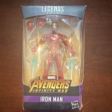 Hasbro Marvel Legends Avengers Infinity War Iron Man Figure Red Gold w Alt Hands