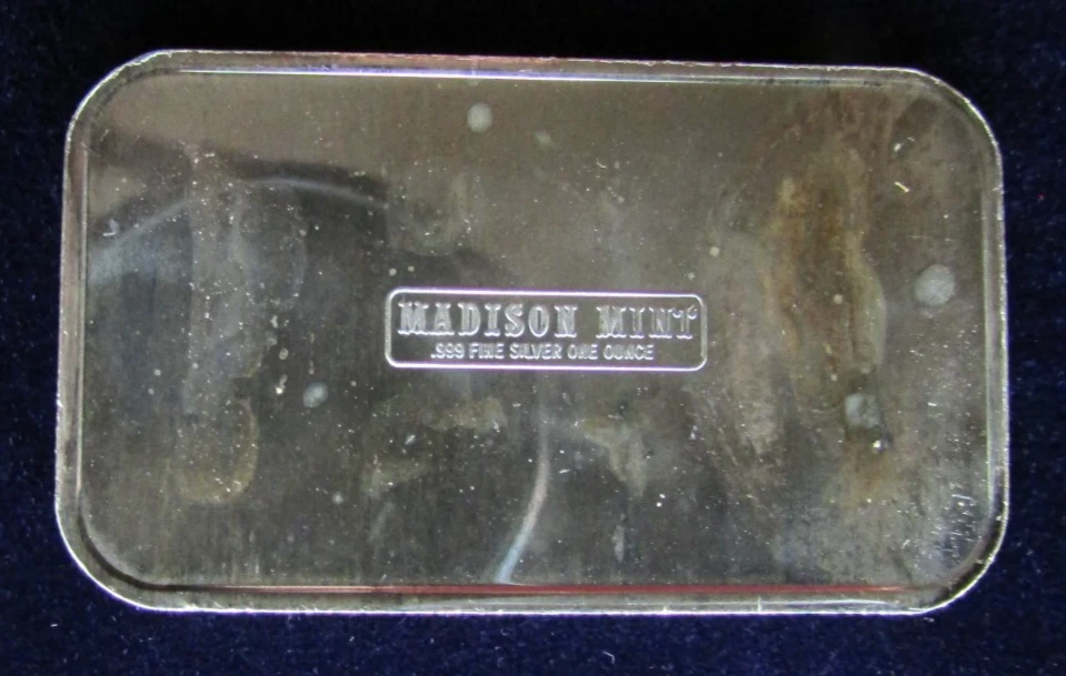 1oz Silver Art Bar "We the People" Madison Mint - Image 2 of 2