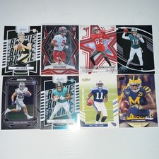 NFL Rookie 8 Card Lot | Emeka Egbuka, Vaughn, McCord, Johnson, Haener, Hemingway