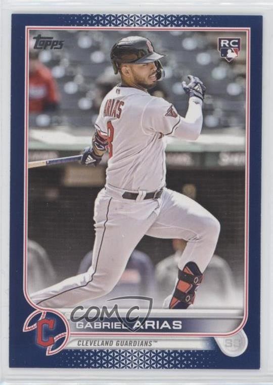 2022 Topps Update Royal Blue Gabriel Arias #US248 Rookie RC 7m3