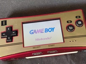 Nintendo Gameboy Micro Famicom 20th Anniversary Editon console OXY-001 set-h0112