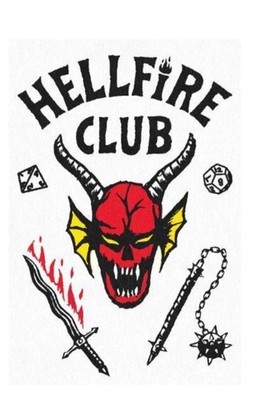Strangers Things Season 5 Hellfire Club Poster 22.375  X 34 