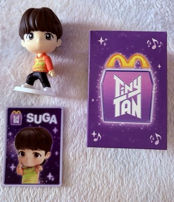 TinyTAN SUGA BTS McDonald s Toy Figure w/ Box & Card 2025