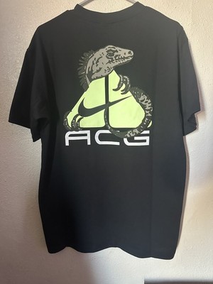 NWT Nike ACG Dri-Fit Iguana T-Shirt HJ0884-010 Black Men's Size