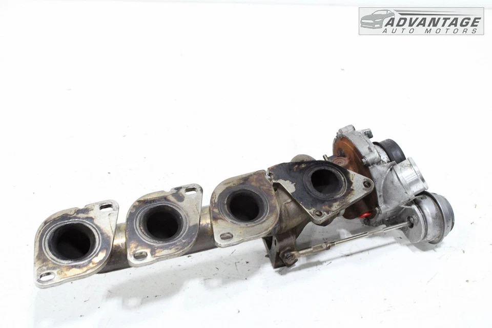 2013-2014 MERCEDES BENZ GL450 4.7L V8 RIGHT TURBOCHARGER & EXHAUST MANIFOLD OEM - Image 4 of 4