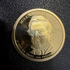2010-S Millard Fillmore Proof Dollar - F7628
