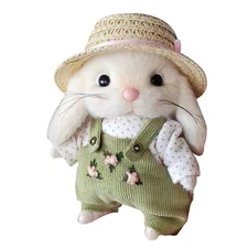 Bunny Plush Stuffed Doll Plush Cute Rabbit Doll Soft Appease Stuffed Girl Gift