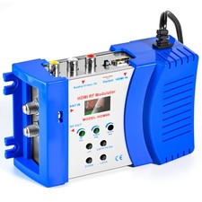 HDMI to RF Modulator, VHF UHF AV Coaxial Converter, CVBS RCA to...
