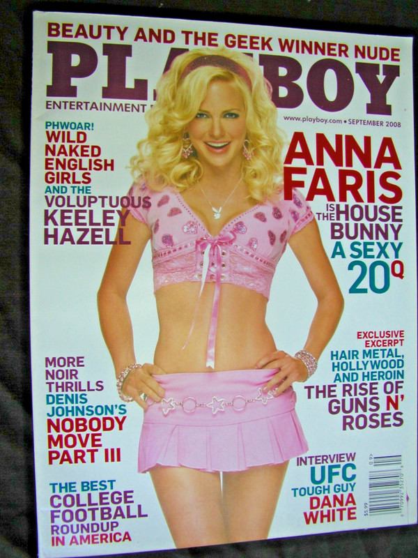 PLAYBOY MAGAZINE SEPTEMBER 2008 - AMANDA COREY NUDE / VALERIE MASON PLAYMATE