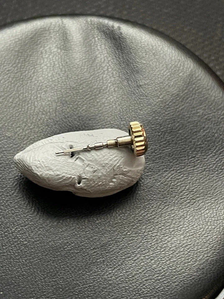 Original Rolex B24-603-8 Oro Amarillo 18k 6mm Reloj Cuerda Corona para Datejust Foto 3 de 4