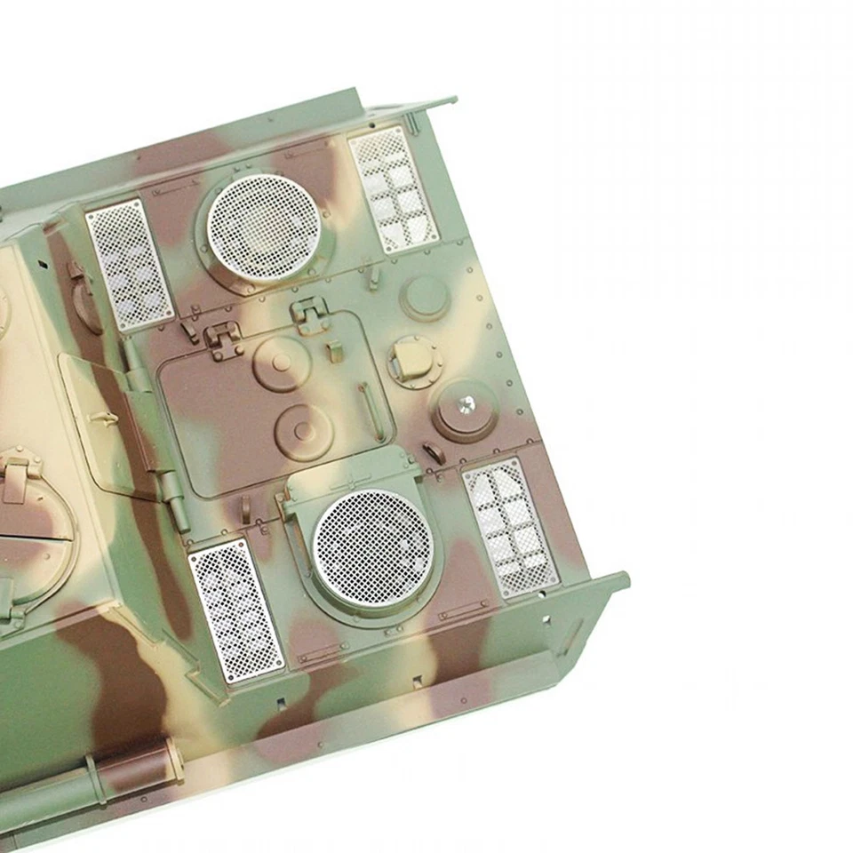 6 pezzi / set rete protettiva in metallo corazzata per serbatoio 1/16 Heng Long - Immagine 3 di 4