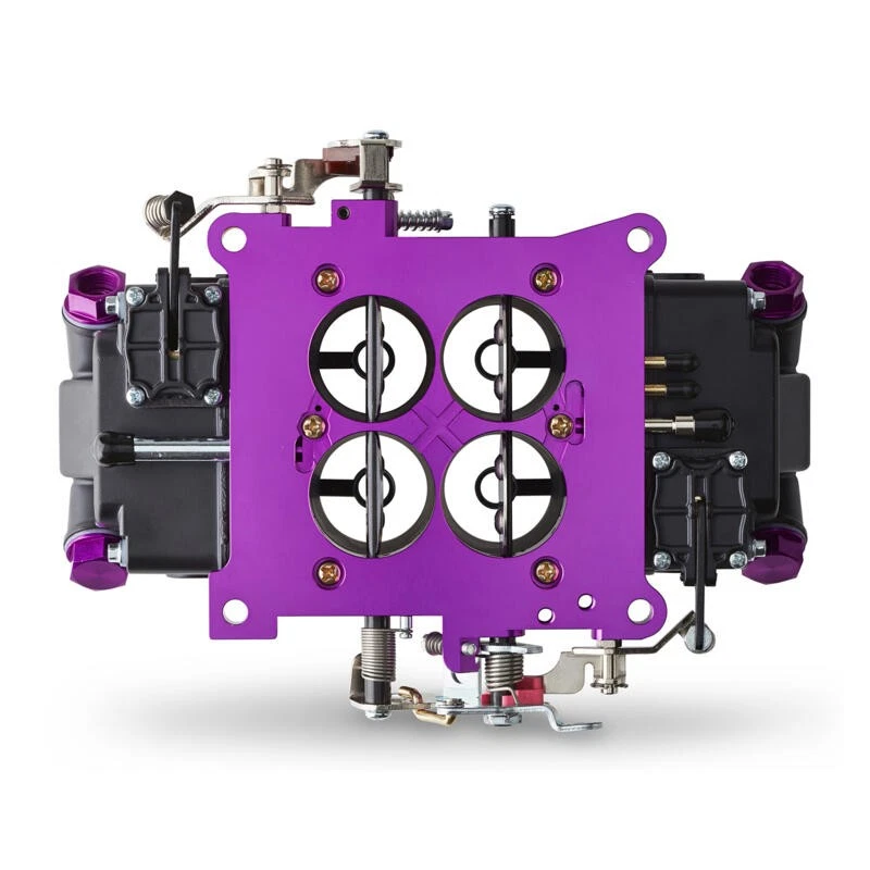 Proform Carburetor 67305; Black Race 1050cfm, No Choke, Mech Sec, Black/Purple - Image 2 of 4