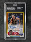 2023 Topps Chrome McDonald's All American Basketball Yellow Refractor Bronny James #CA-BJ PSA 10