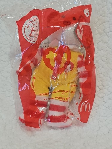McDonalds Happy Meal 25th Anniversary Teenie Beanie Bears Complete Set 12 In Bag - Picture 7 of 13