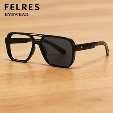 Photochromic Square Myopia Nearsighted Glasses For Women Short Sighted Eyewear