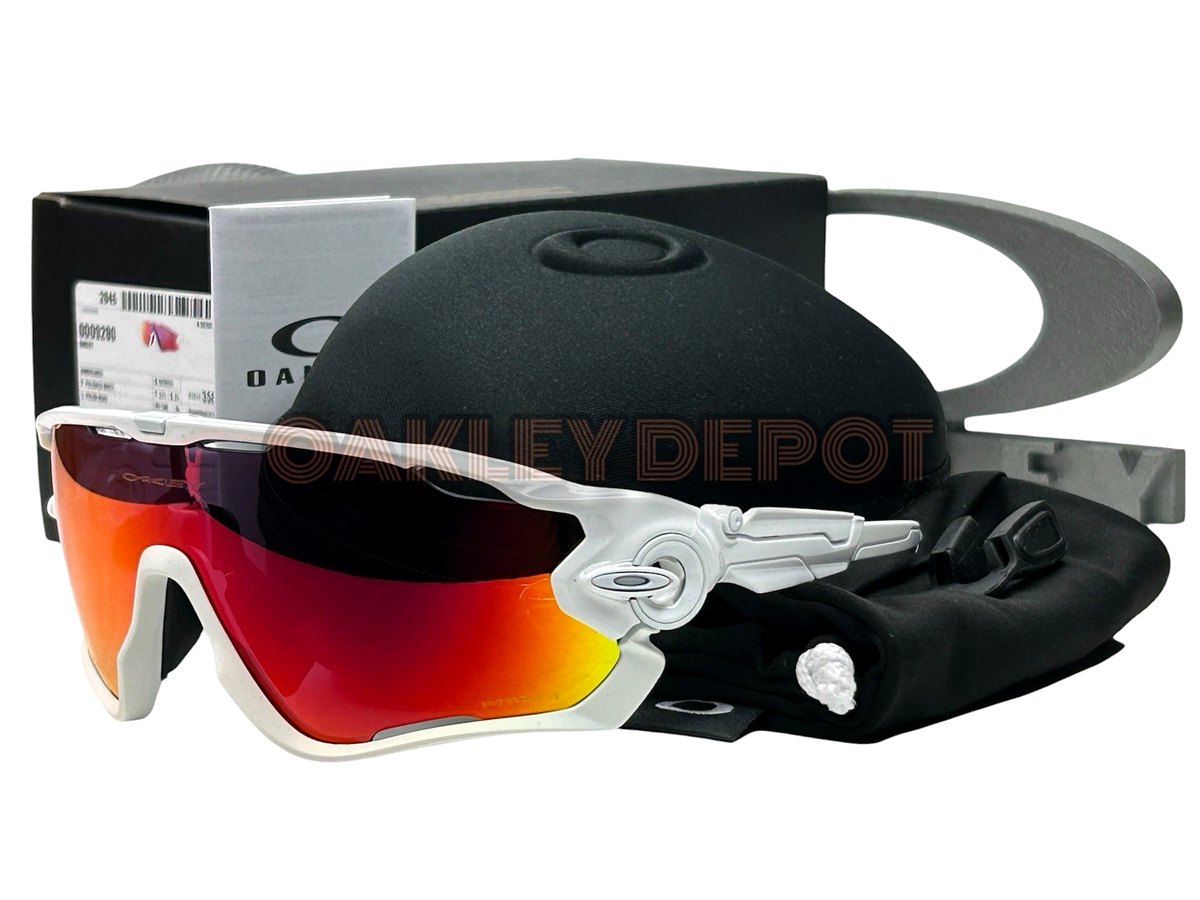 小物 Oakley Jawbreaker 009290-4531 ✓🕶️ OAKLEY JAWBREAKER 009290 POLISHED WHITE/PRIZM ROAD
