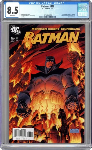Batman #666 CGC 8.0 2007 4394486008