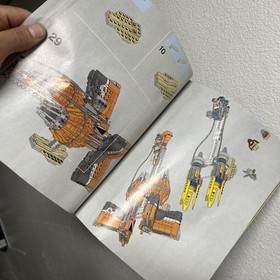 Lego Star Wars 7962 Anakin and Sebulbas Podracers 2011 Instruction Manual Only