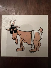 GOAT USA Sumo Goat Sticker. Brand New.